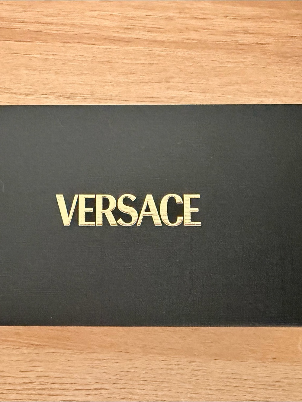 Versace Black and Gold Logo Presentation Box